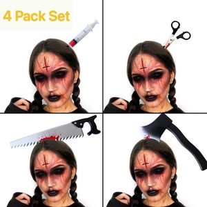 Halloween Scary Decoration Props Headband Bloody Costume Party Cosplay Headwears